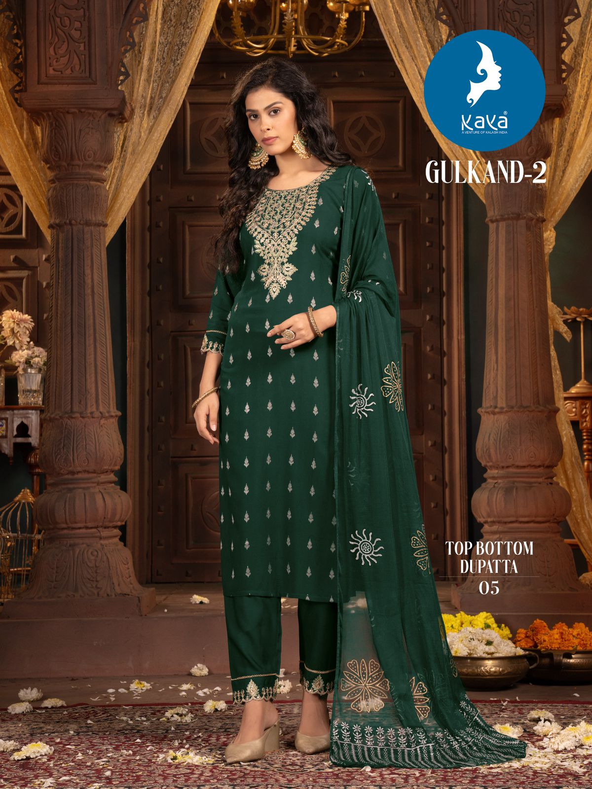 Gulkand 2 By Kaya Rayon Designer Kurti With Bottom Dupatta Wholesale Price In Surat